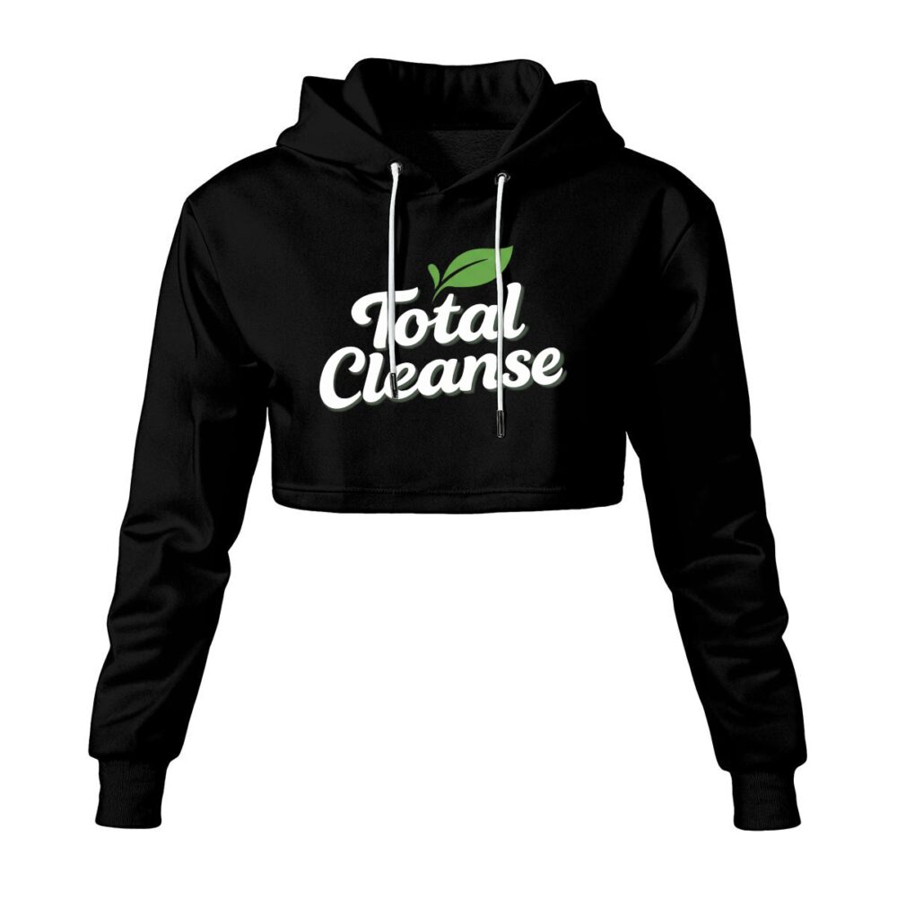 Total Cleanse Cropped Hoodie