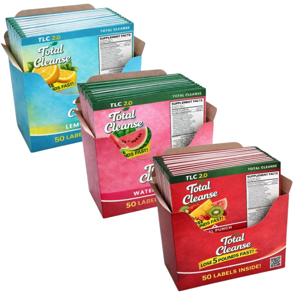 Total Cleanse Product Labels